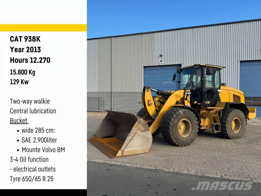 CAT 938 K لوادر بعجل