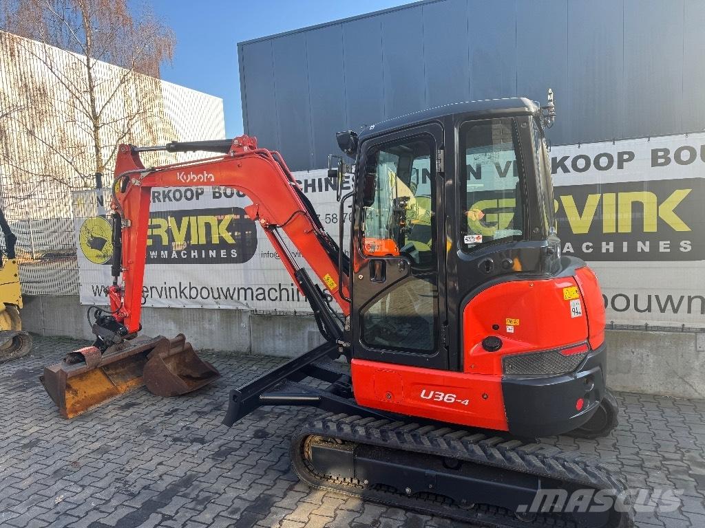 Kubota U 36-4 حفارات صغيرة أقل من 7 طن (حفارات صغيرة)