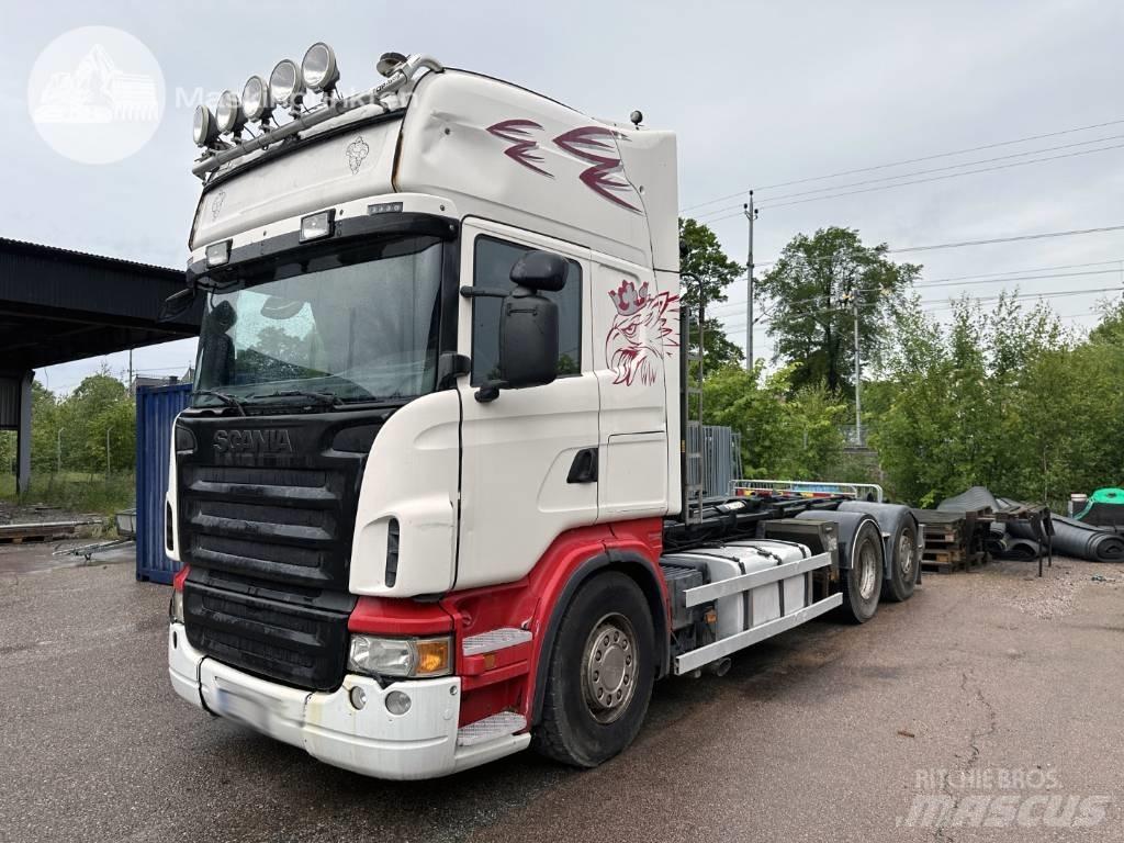 Scania R 480 LB شاحنات الرافعات الخطافية