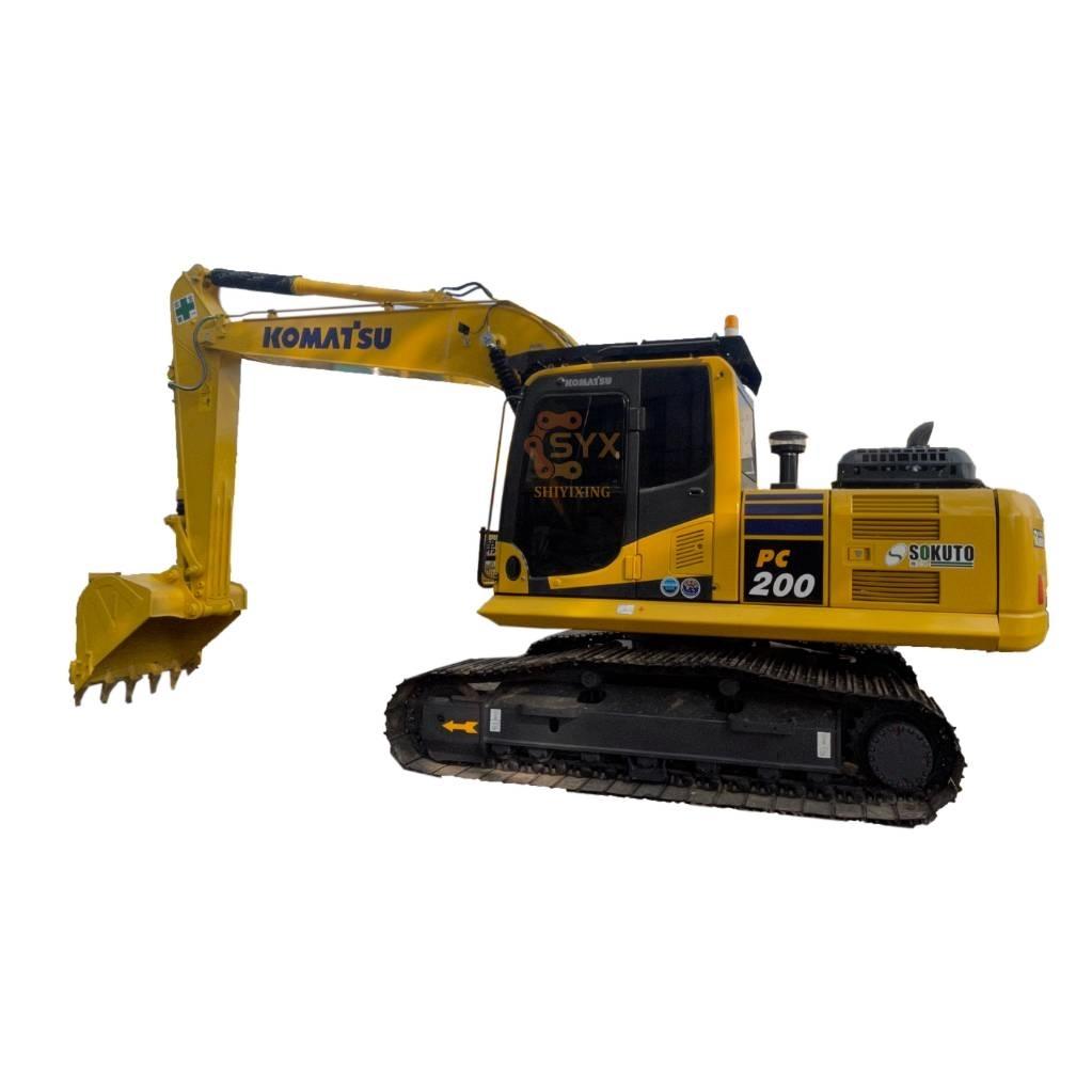 Komatsu PC 200 حفارات زحافة