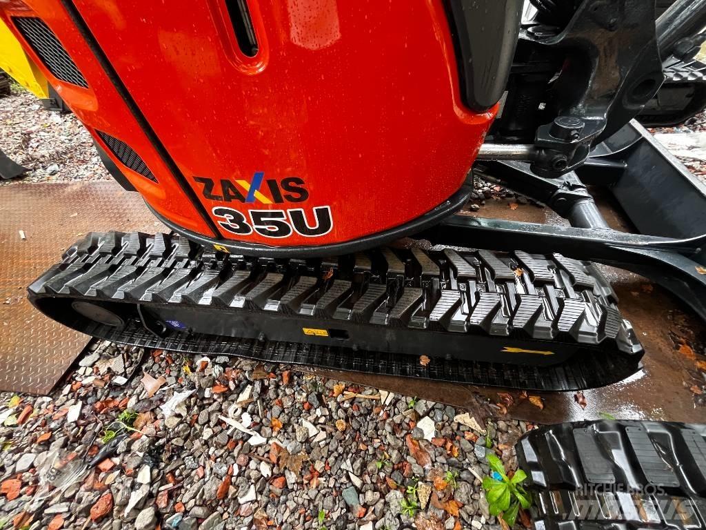 Hitachi ZX 35 U-5 حفارات صغيرة أقل من 7 طن (حفارات صغيرة)