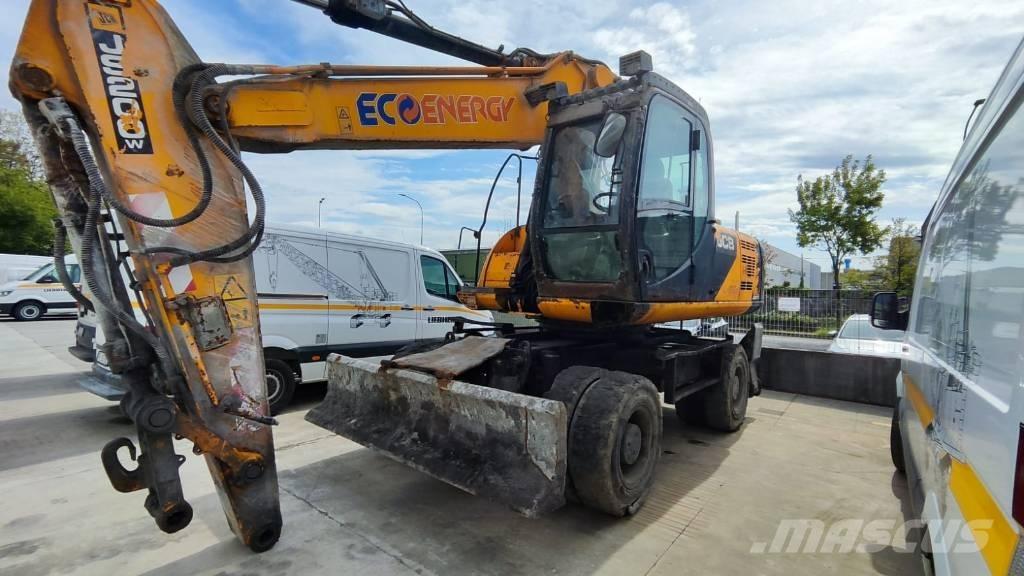 JCB JS 200 W حفارات بعجل