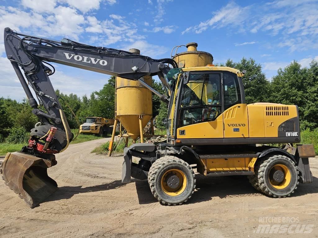 Volvo EW 160 C حفارات بعجل