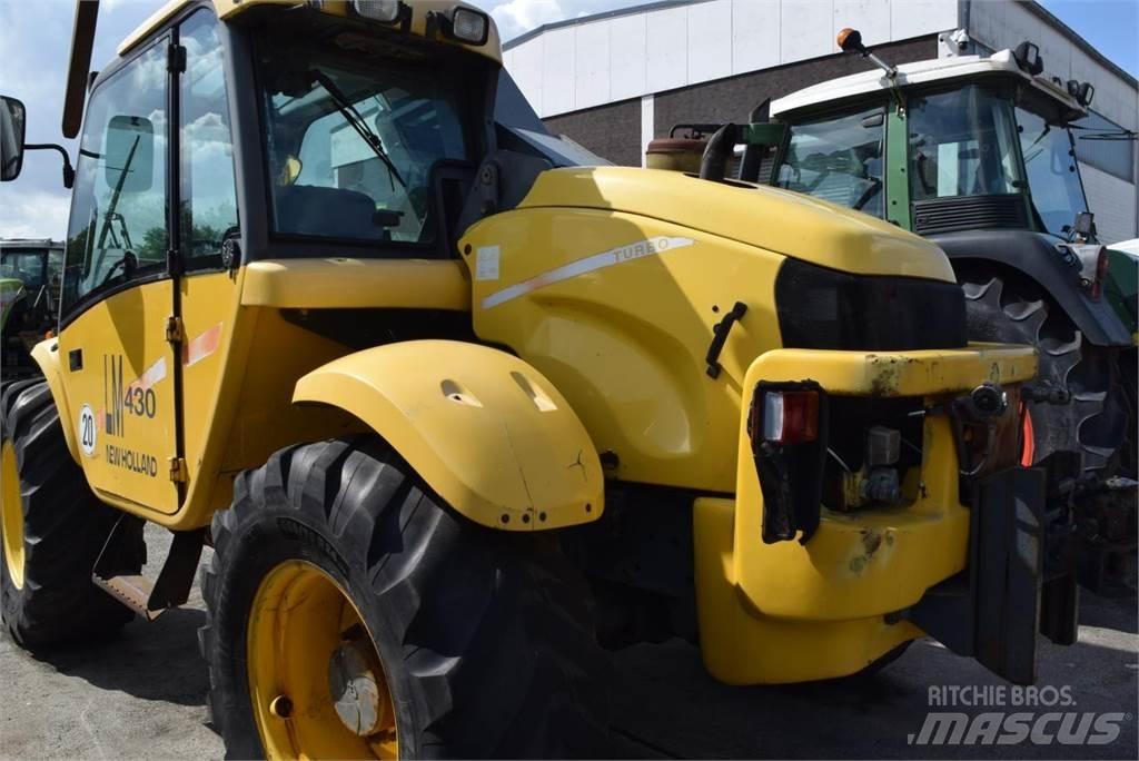 New Holland LM 430 رافعات سلة تلسكوبية