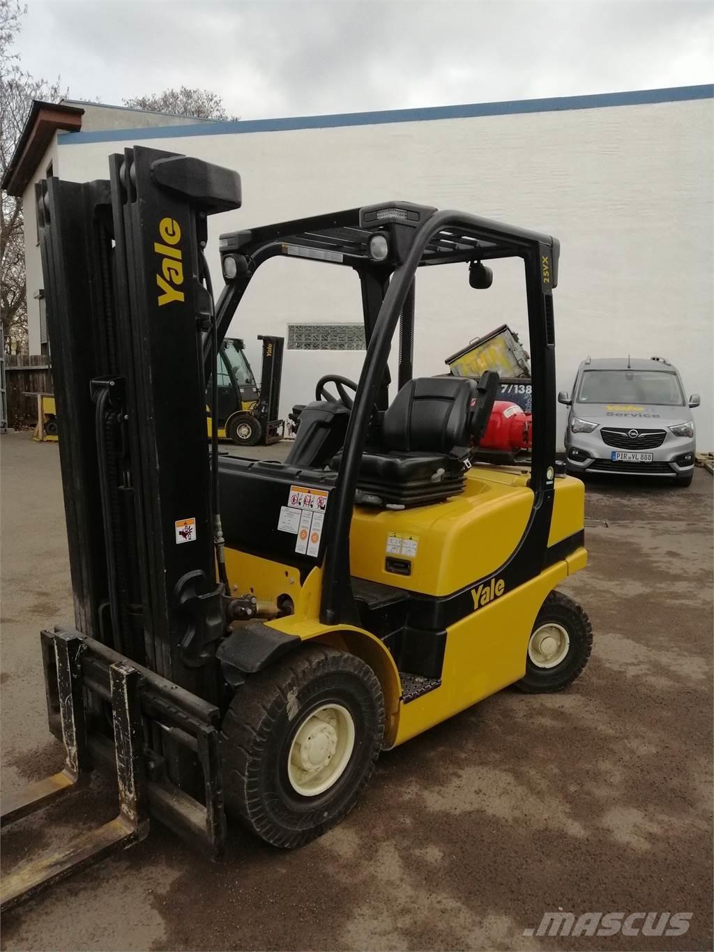 Yale GLP25VX-V شاحنات LPG