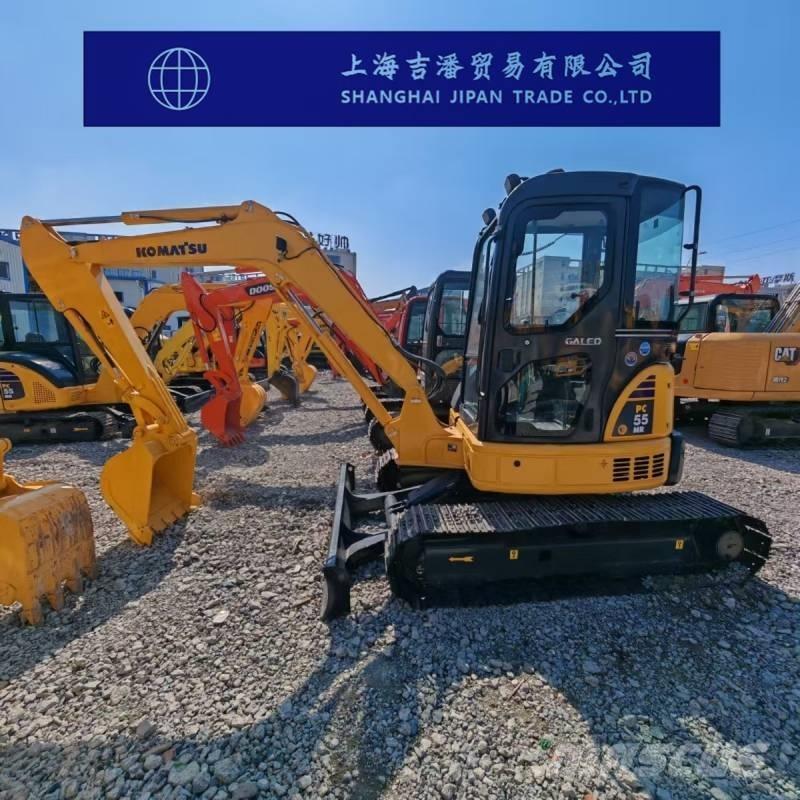 Komatsu PC 55 MR حفارات صغيرة أقل من 7 طن (حفارات صغيرة)