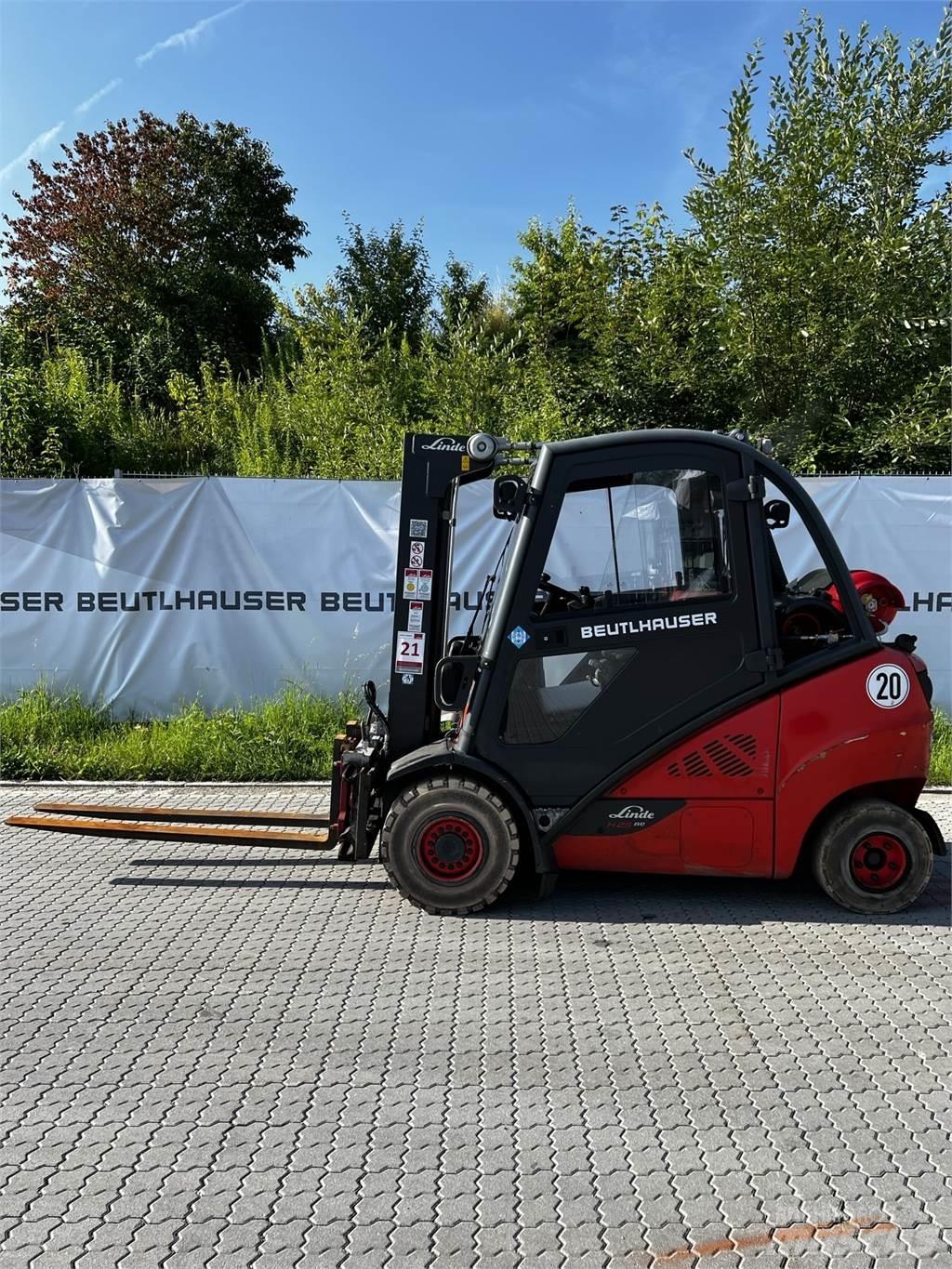 Linde H25T/600 شاحنات LPG