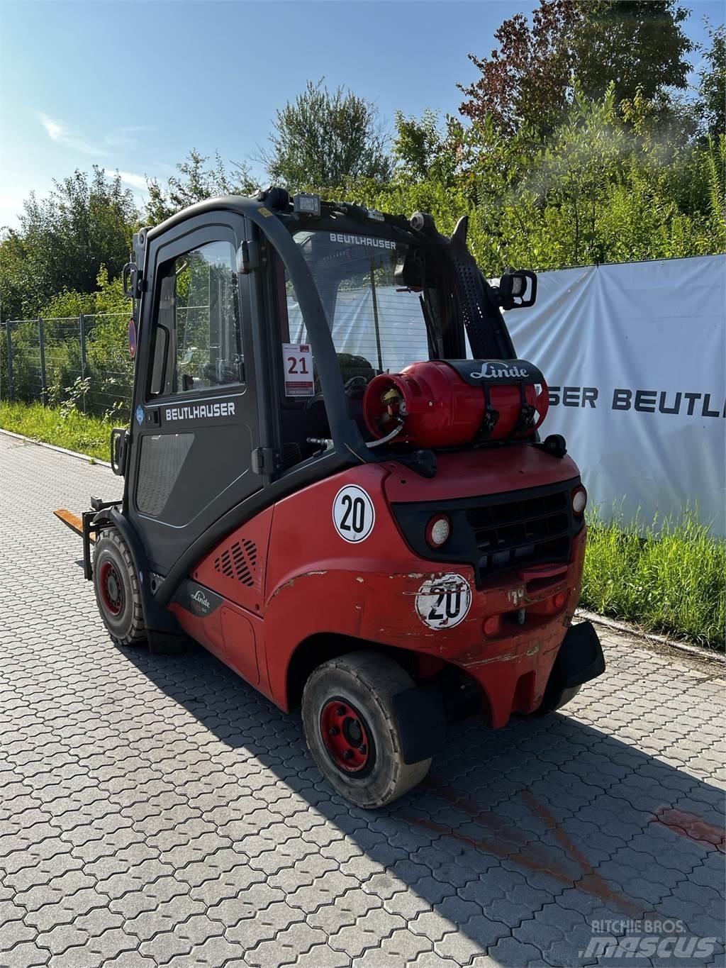 Linde H25T/600 شاحنات LPG