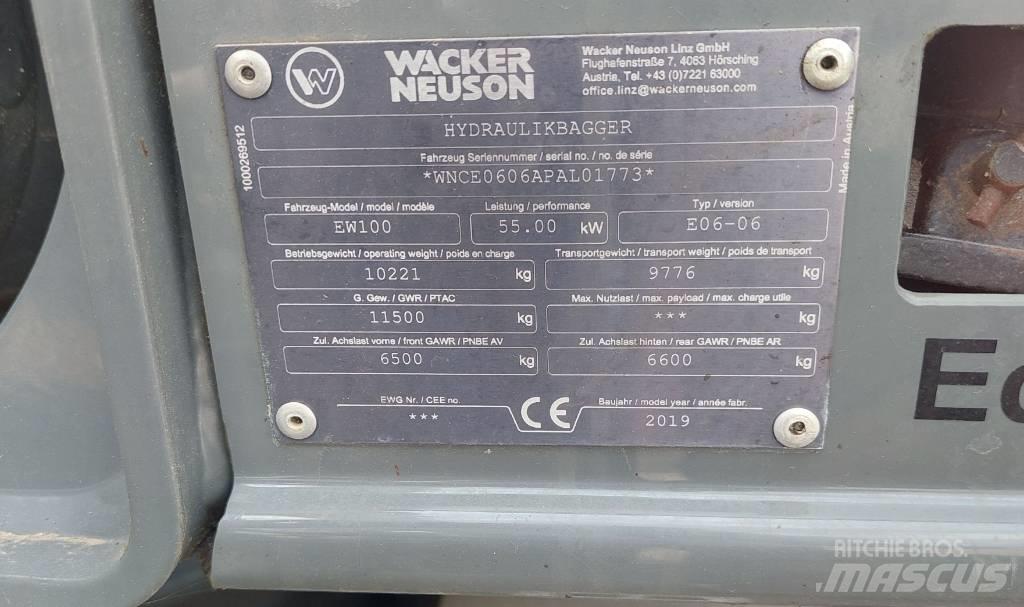 Wacker Neuson EW100 حفارات بعجل
