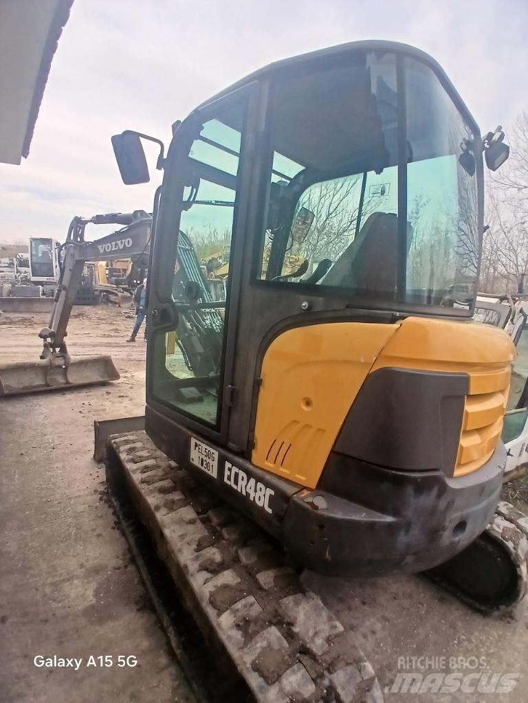 Volvo ECR 48 C حفارات صغيرة أقل من 7 طن (حفارات صغيرة)