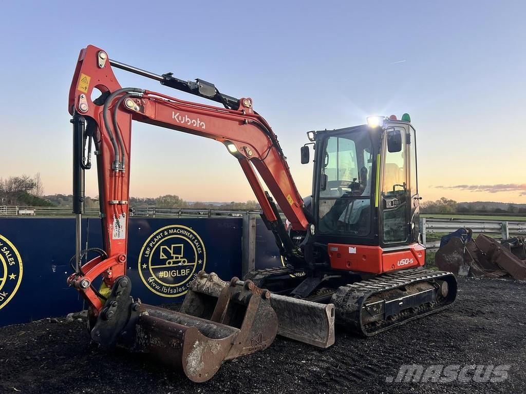 Kubota U50-5 حفارات خاصة
