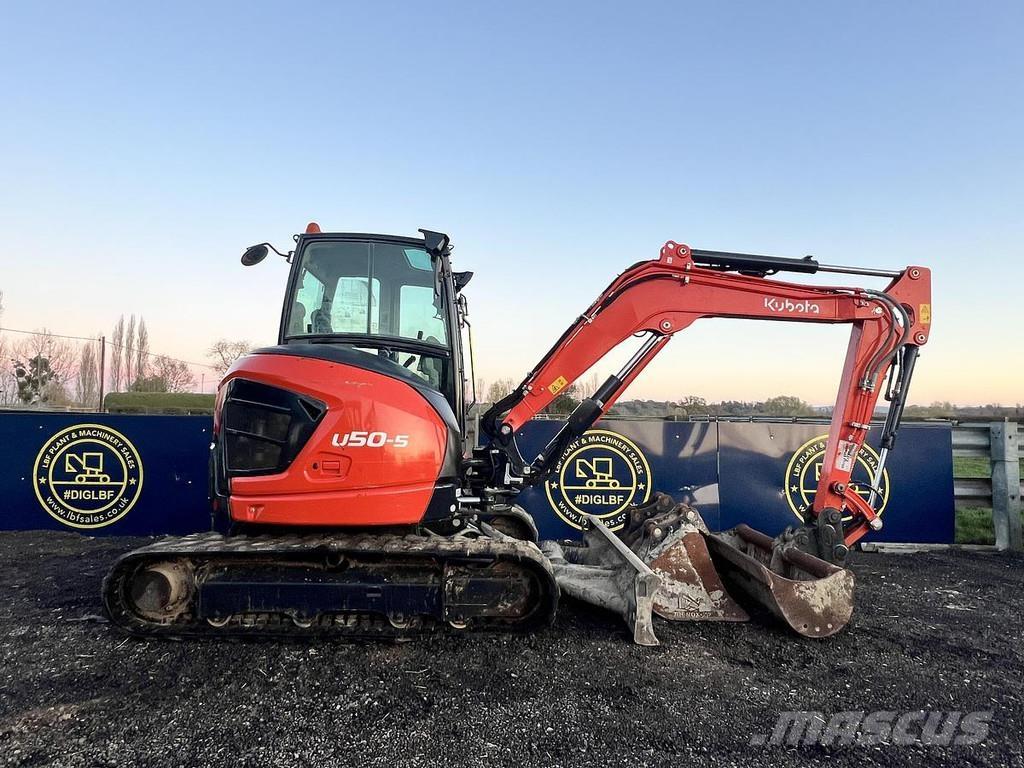 Kubota U50-5 حفارات خاصة