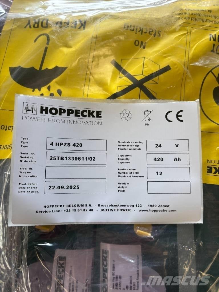 Hoppecke 4HPZS420 بطاريات