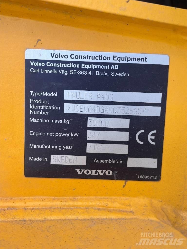 Volvo A40G ساحبات مفصلية