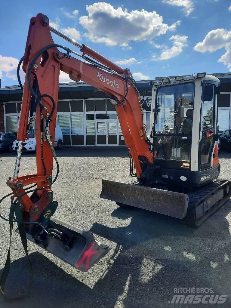 Kubota U 30-3 حفارات صغيرة أقل من 7 طن (حفارات صغيرة)