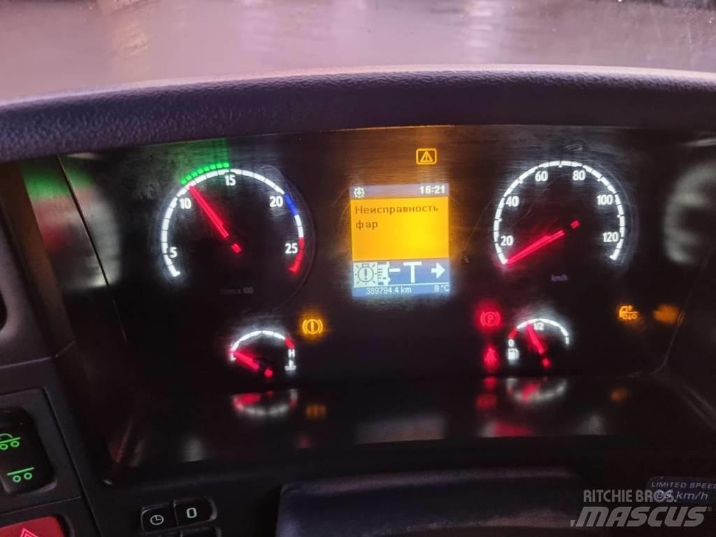 Scania R 480 8X4 شاحنات لوادر