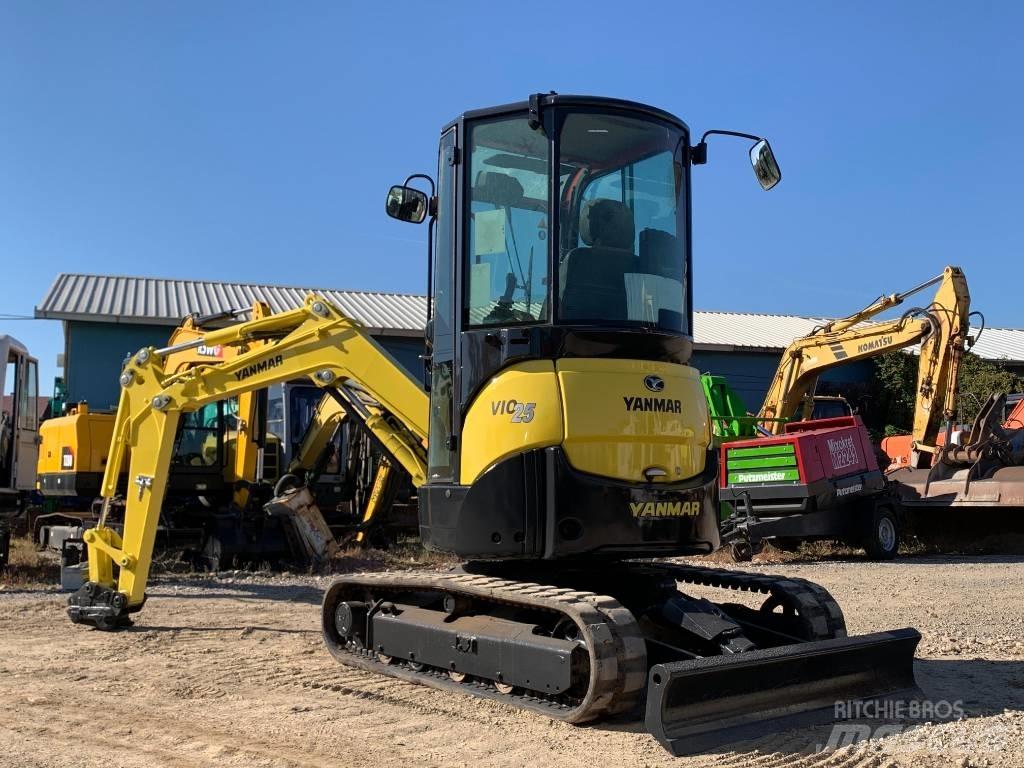 Yanmar Vio 25-4 حفارات صغيرة أقل من 7 طن (حفارات صغيرة)