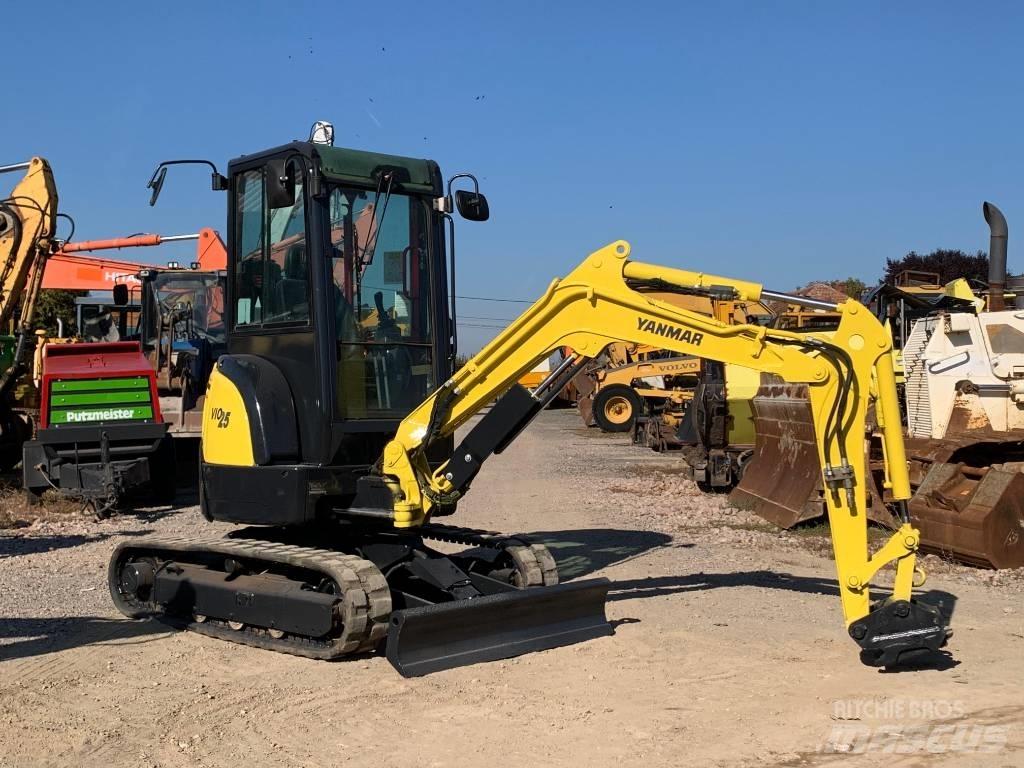 Yanmar Vio 25-4 حفارات صغيرة أقل من 7 طن (حفارات صغيرة)