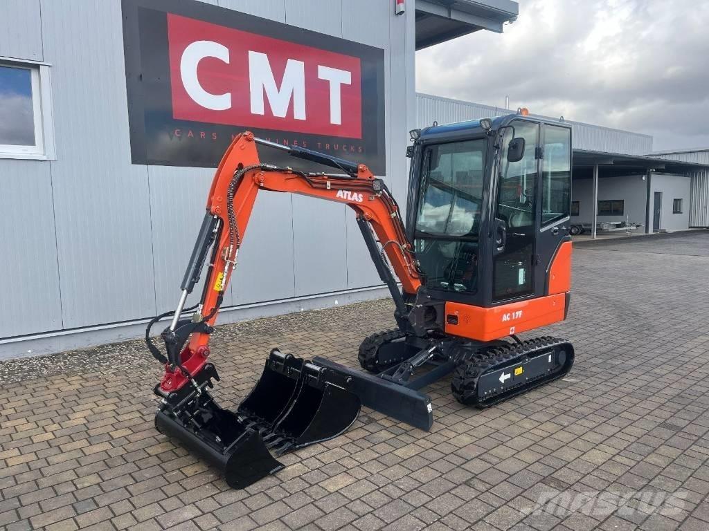 Atlas AC 17 F حفارات صغيرة أقل من 7 طن (حفارات صغيرة)