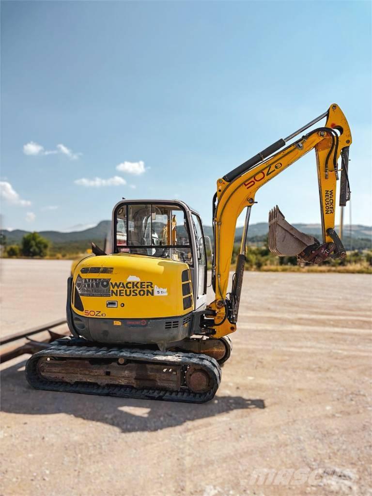 Wacker Neuson 50 Z3 حفارات صغيرة أقل من 7 طن (حفارات صغيرة)