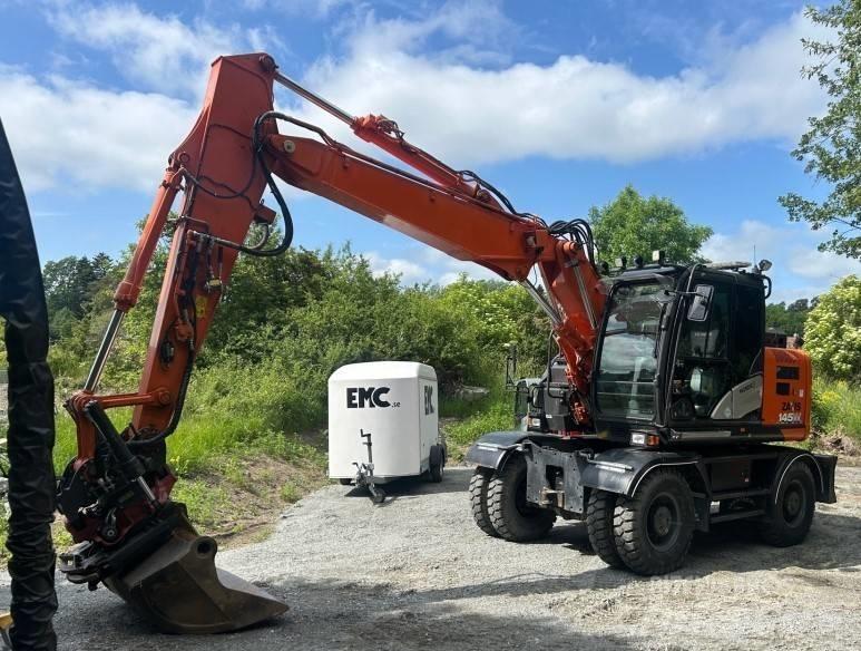 Hitachi ZX 145 W-6 حفارات بعجل