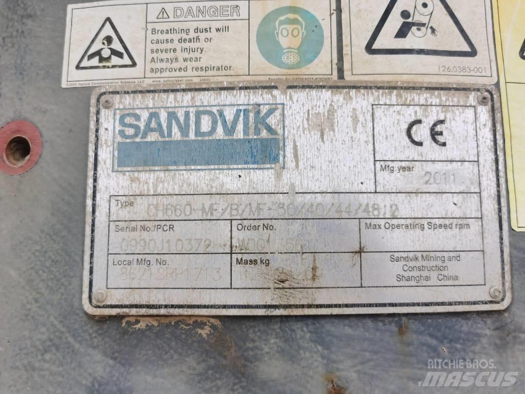 Sandvik CH 660 جراشات