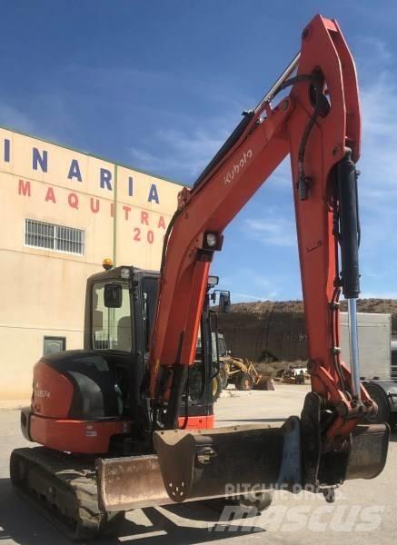 Kubota KX 057-4 حفارات صغيرة أقل من 7 طن (حفارات صغيرة)