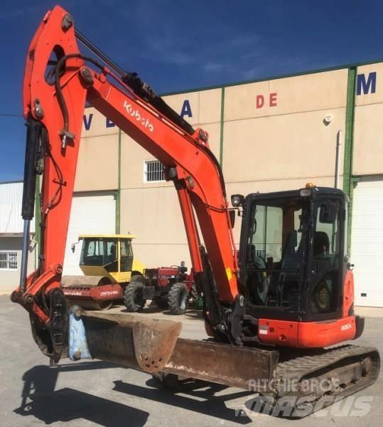 Kubota KX 057-4 حفارات صغيرة أقل من 7 طن (حفارات صغيرة)