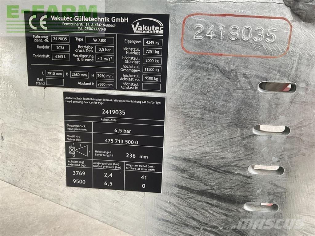  va 7300 نصف مقطورات مقطورة 