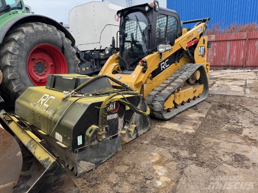 CAT 299 D3 XE لوادر انزلاقية التوجيه