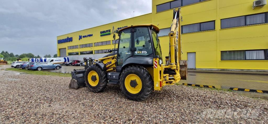Komatsu WB 97 R-8 لوادر ذات جرافات عكسية