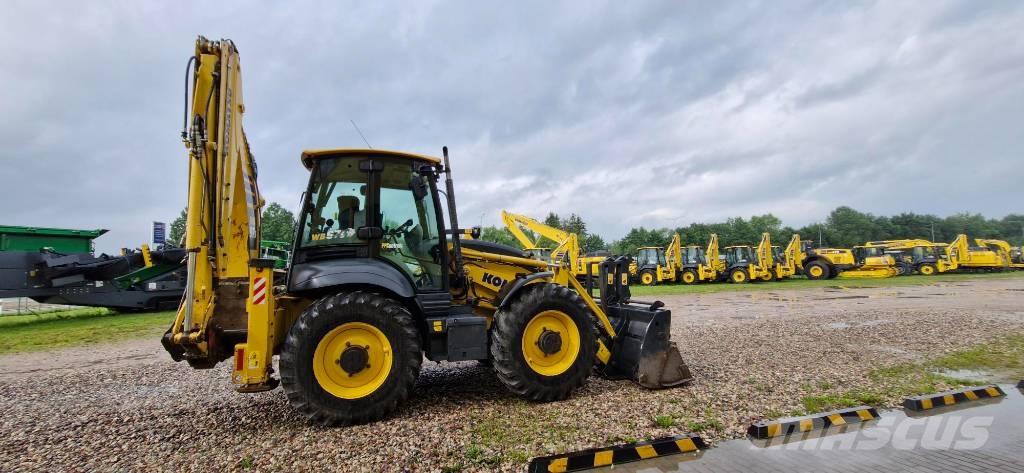 Komatsu WB 97 R-8 لوادر ذات جرافات عكسية