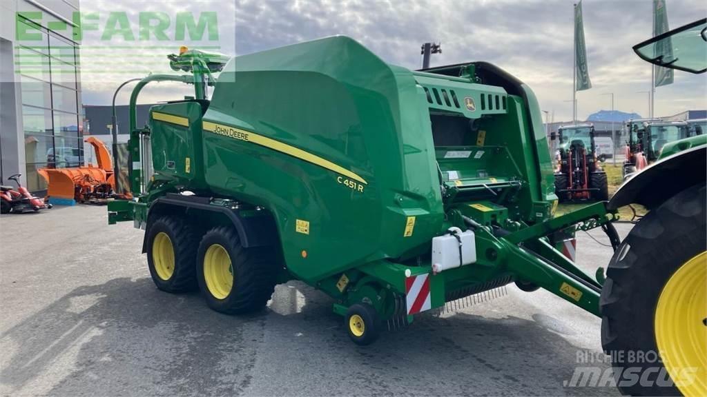 John Deere c451r محزمات مربعة