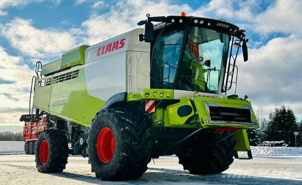 CLAAS Lexion 670 حصادات