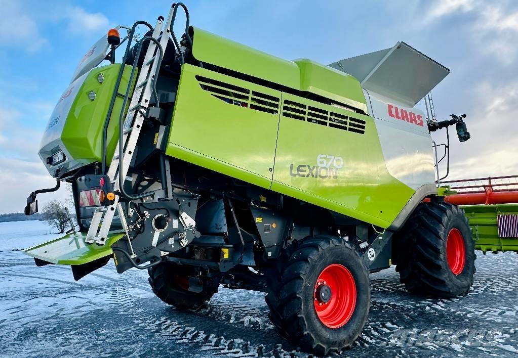 CLAAS Lexion 670 حصادات