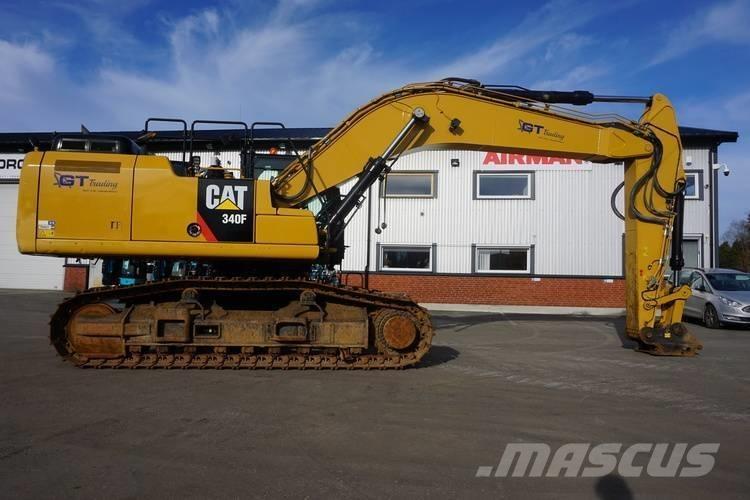 CAT 340 حفارات زحافة