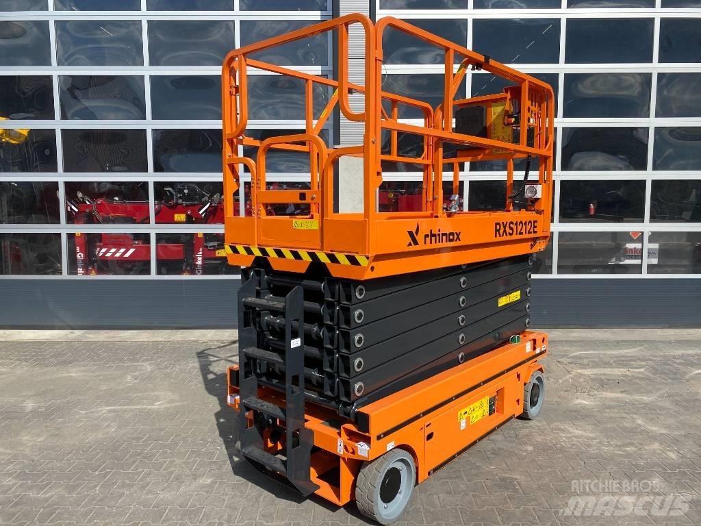 Rhinox RXS1212E رافعات مقصية الشكل
