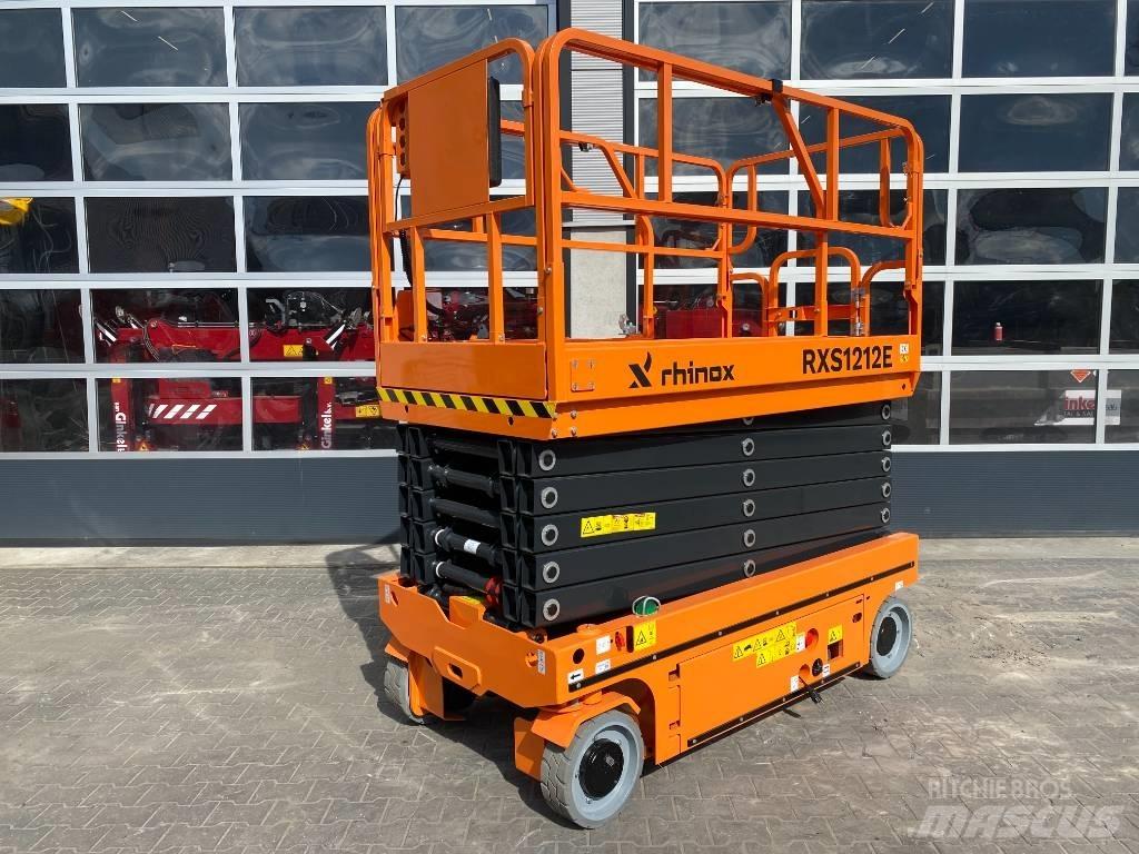 Rhinox RXS1212E رافعات مقصية الشكل