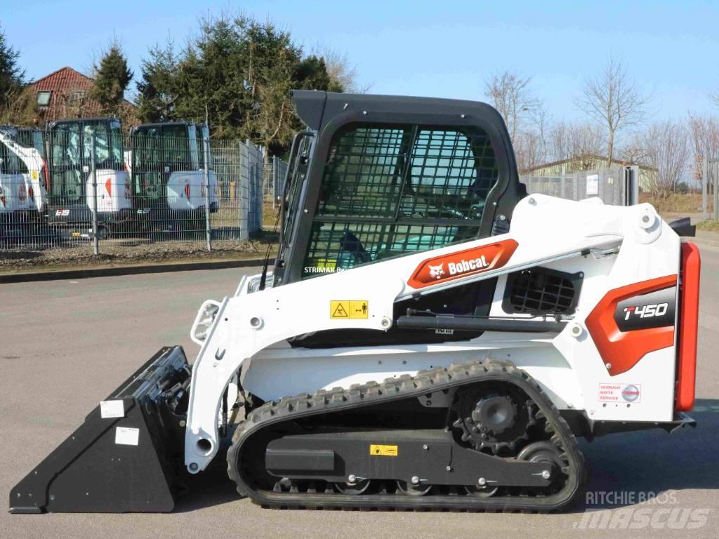 Bobcat T 450 لوادر انزلاقية التوجيه