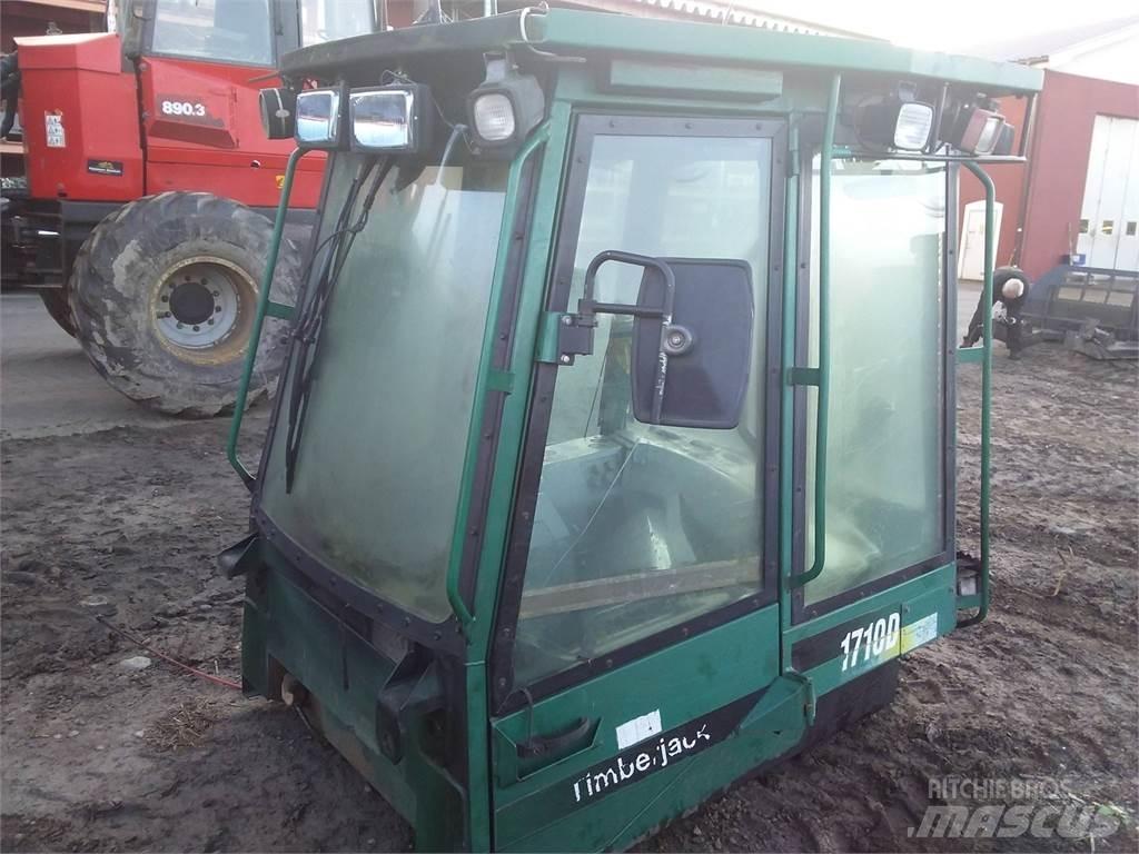 Timberjack 1710d كابينة والداخلية