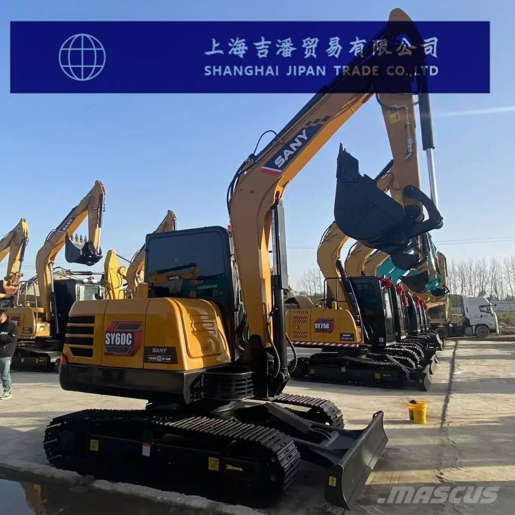 Sany SY 60 C حفارات زحافة