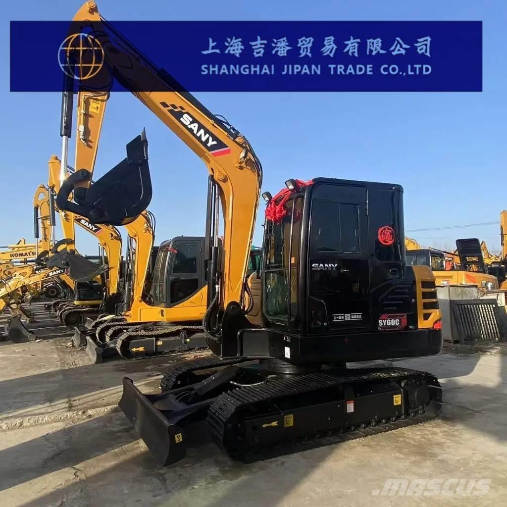 Sany SY 60 C حفارات زحافة