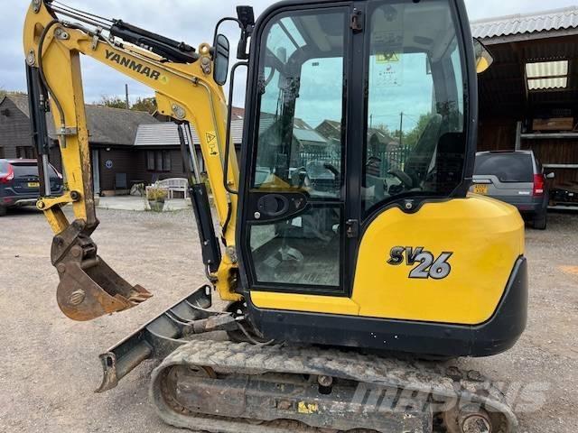 Yanmar SV 26 حفارات صغيرة أقل من 7 طن (حفارات صغيرة)