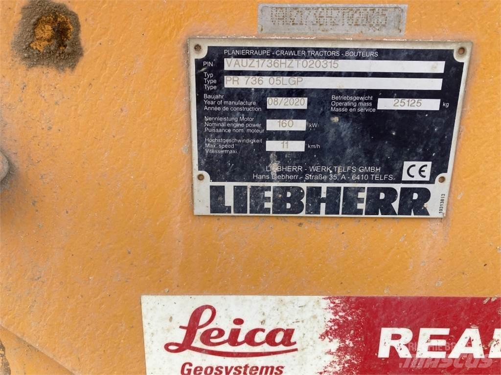 Liebherr PR736 LGP بلدوزرات مجنزرة