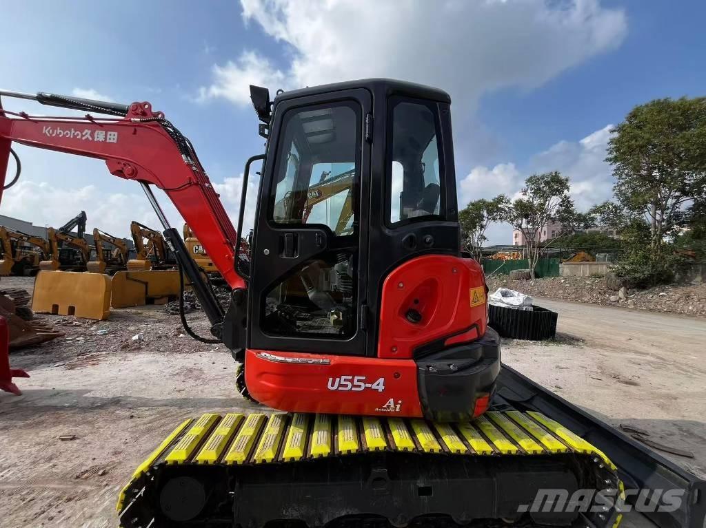 Kubota U 55-4 حفارات صغيرة أقل من 7 طن (حفارات صغيرة)