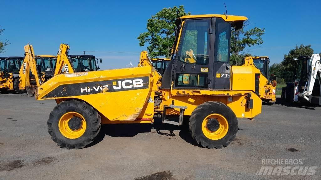 JCB 7FTHi-Viz عربات نقل قلابة للمواقع