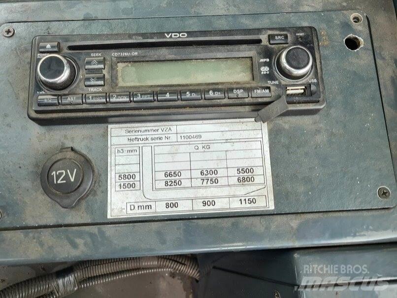  Z100 HD شاحنات ذات رافعات شوكية تعمل بالكهرباء