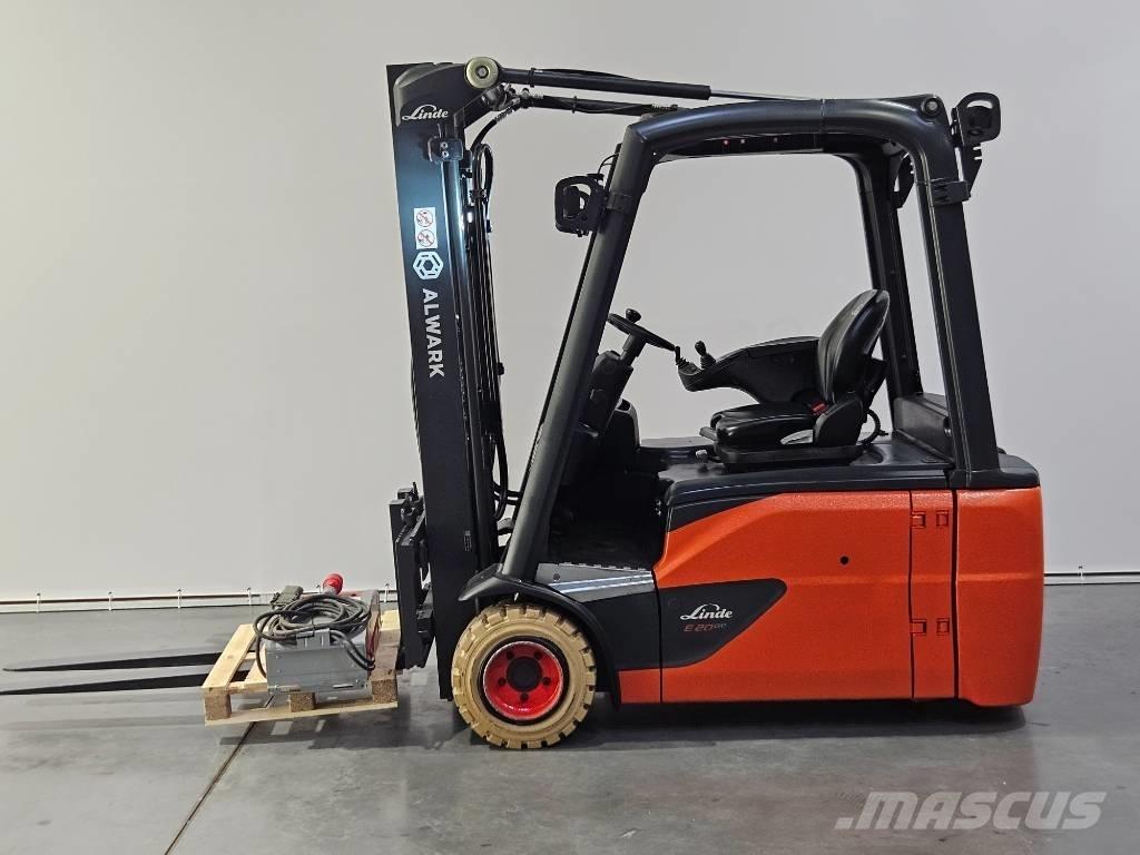 Linde E20L شاحنات ذات رافعات شوكية تعمل بالكهرباء