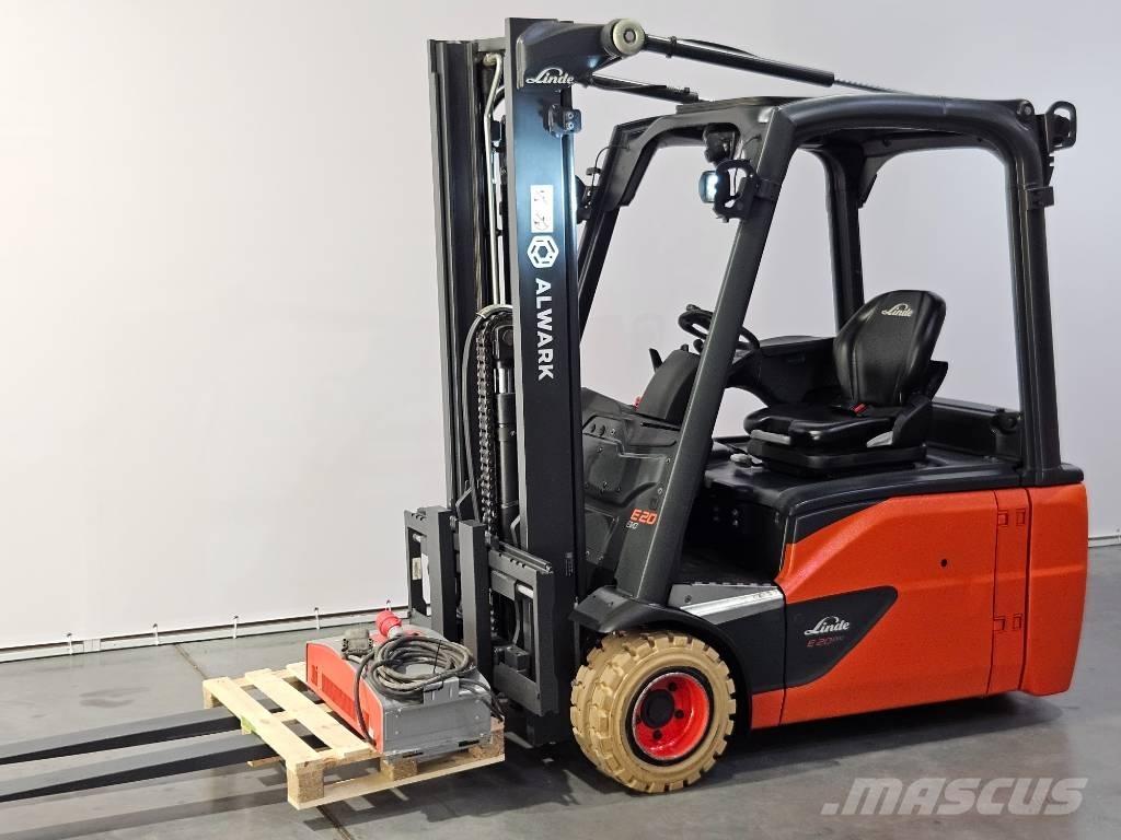 Linde E20L شاحنات ذات رافعات شوكية تعمل بالكهرباء