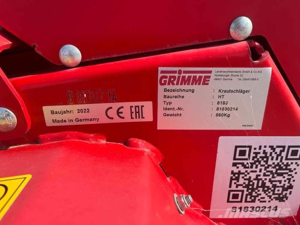 Grimme HT 200 حفارات وحصادات البطاطس